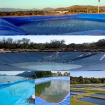 Lona para Lago Tanque Ornamental PP/PE: 13 x 6m Impermeável Sem toxinas para Reservatório de água potavel